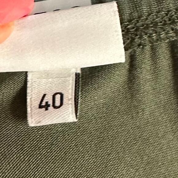 NWOT, Lascana Sz 8 Olive Green On Or Off Shoulder Dress With Pockets & Ruching - Picture 13 of 16